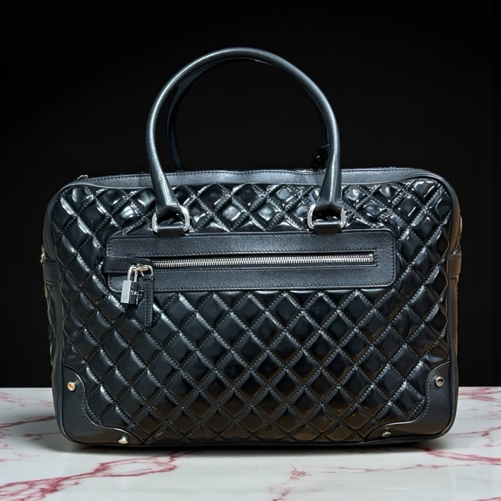 CHANEL Black Viaggio Travel Bag & Orig Dust Bag - Picture 4 of 11